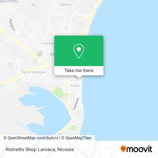 Ristretto Shop Larnaca map