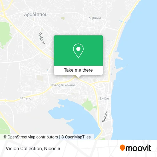 Vision Collection map