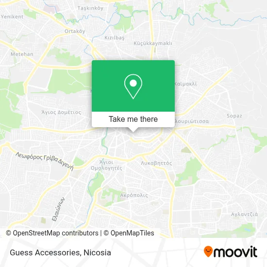 Guess Accessories map
