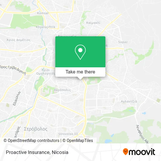 Proactive Insurance map
