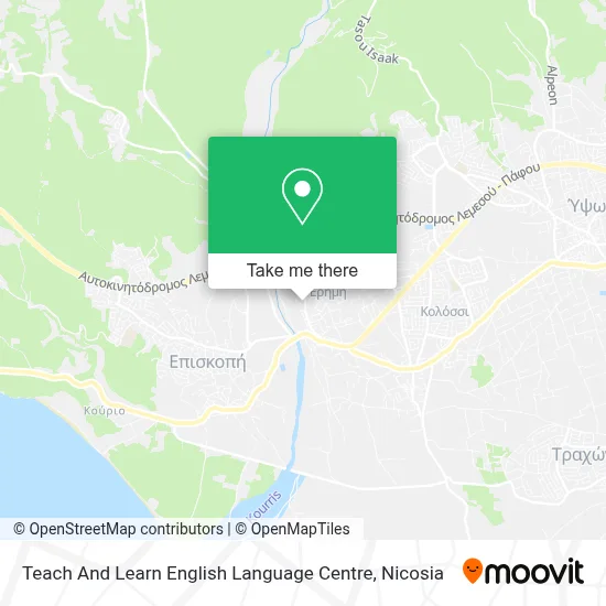 Teach And Learn English Language Centre map