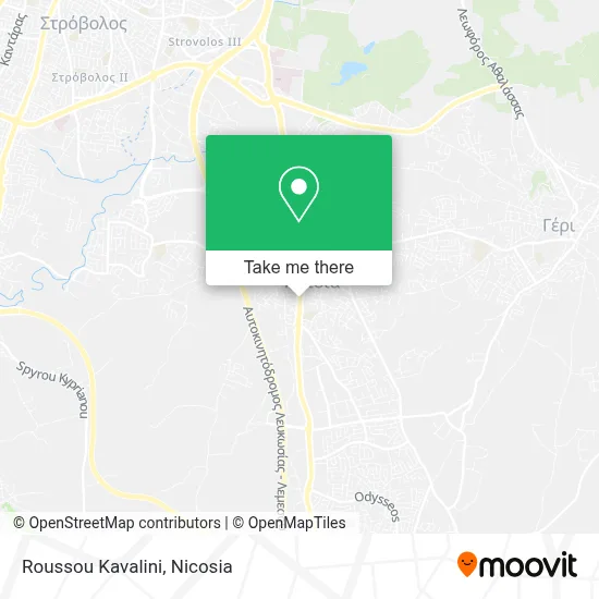 Roussou Kavalini map