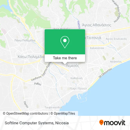 Softline Computer Systems map