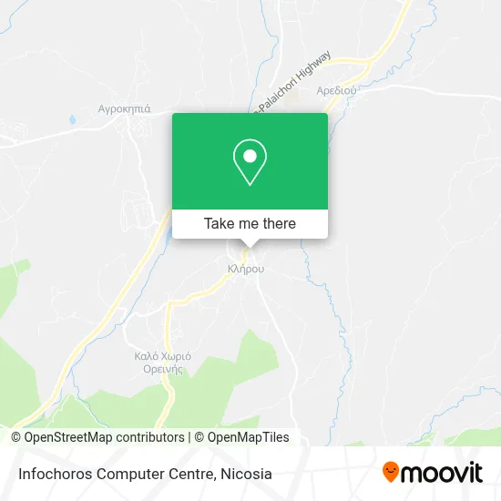 Infochoros Computer Centre map