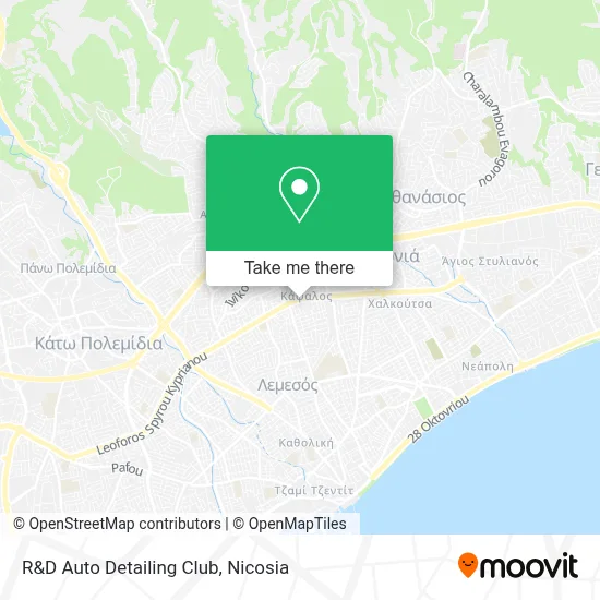 R&D Auto Detailing Club map