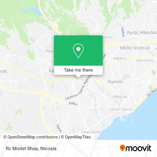 Rc Model Shop map