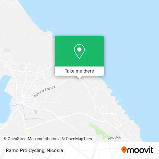 Ramo Pro Cycling map