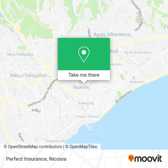 Perfect Insurance map