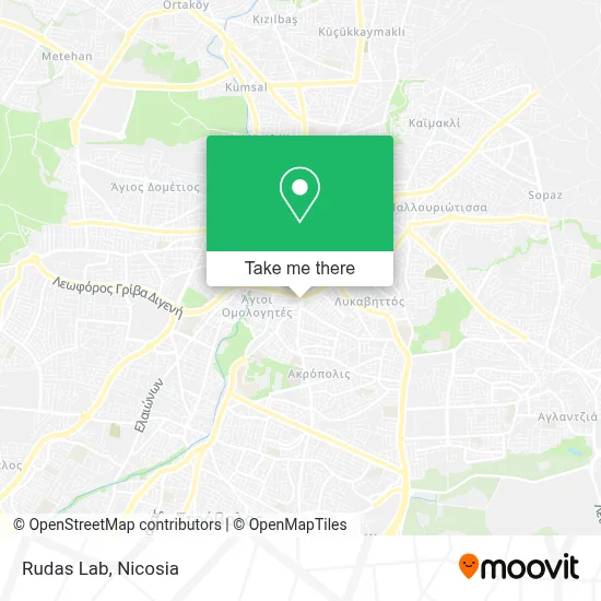 Rudas Lab map
