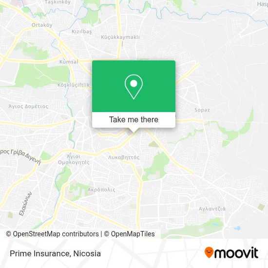Prime Insurance map