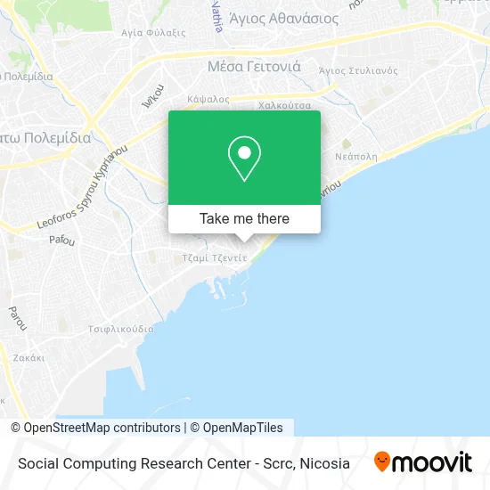 Social Computing Research Center - Scrc map
