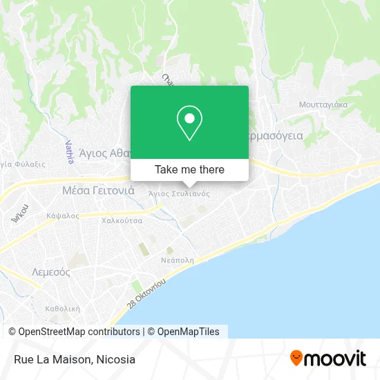 Rue La Maison map