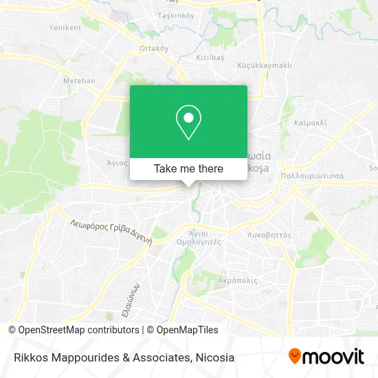 Rikkos Mappourides & Associates map