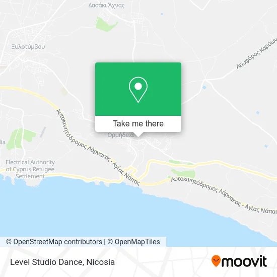 Level Studio Dance map