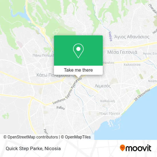 Quick Step Parke map