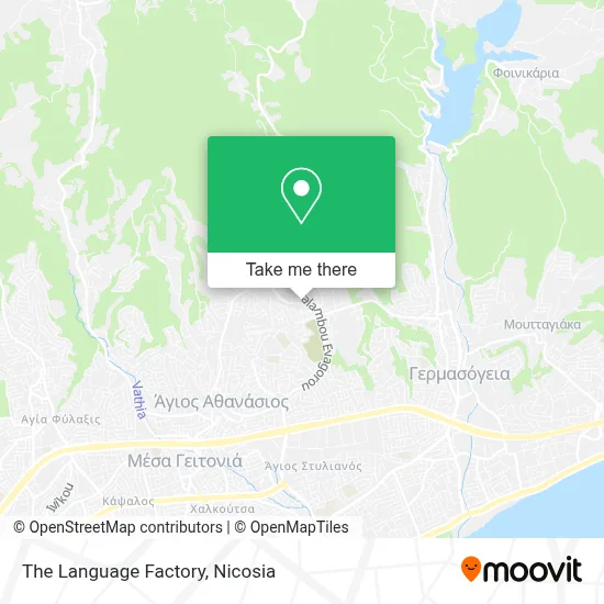 The Language Factory map