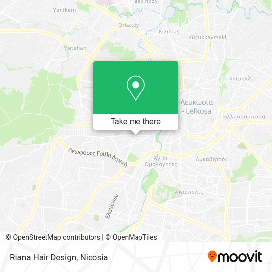 Riana Hair Design map