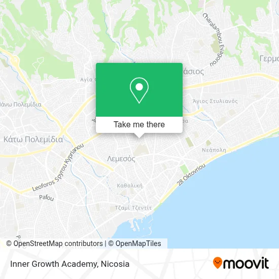 Inner Growth Academy map