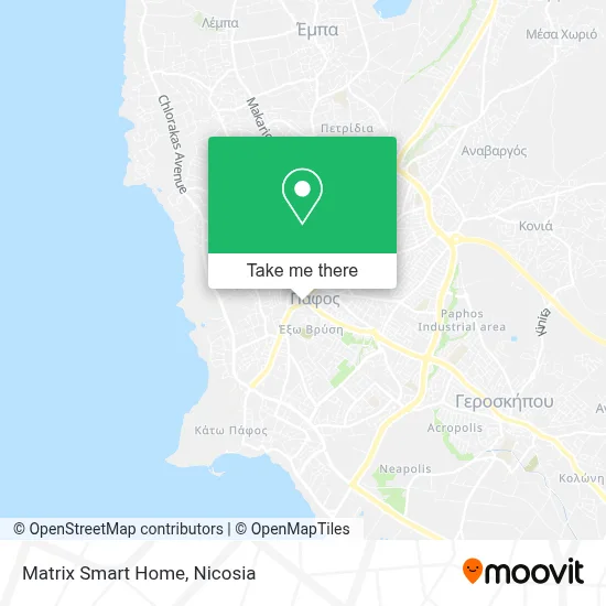 Matrix Smart Home map