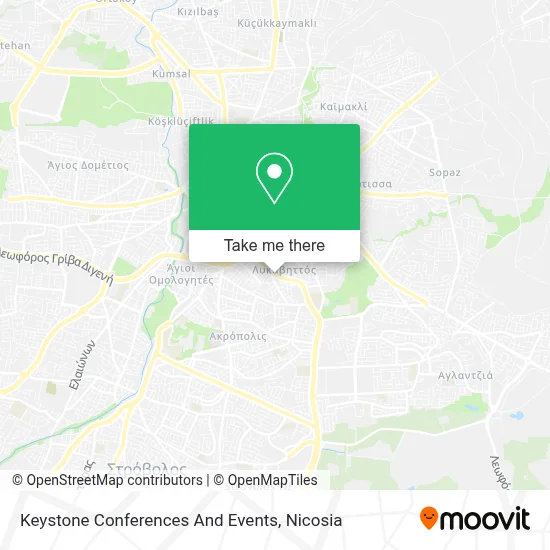 Keystone Conferences And Events map