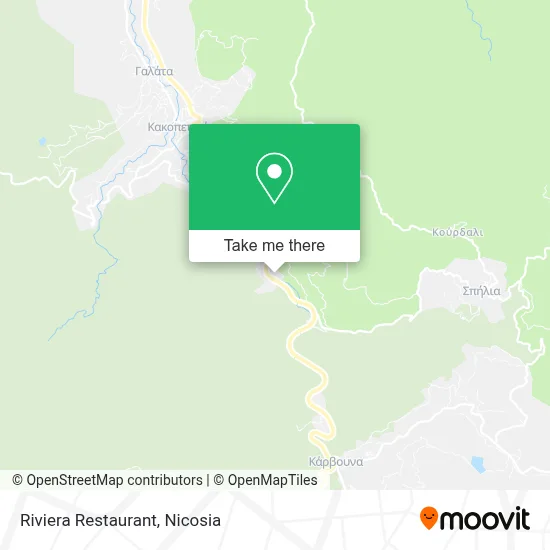 Riviera Restaurant map