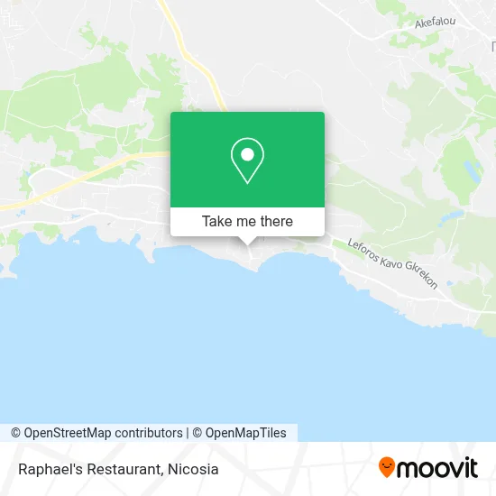 Raphael's Restaurant map