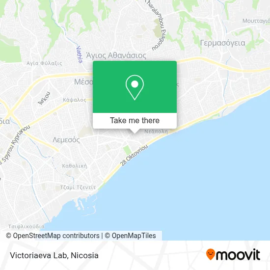 Victoriaeva Lab map