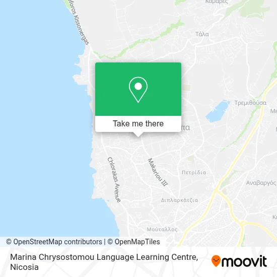 Marina Chrysostomou Language Learning Centre map