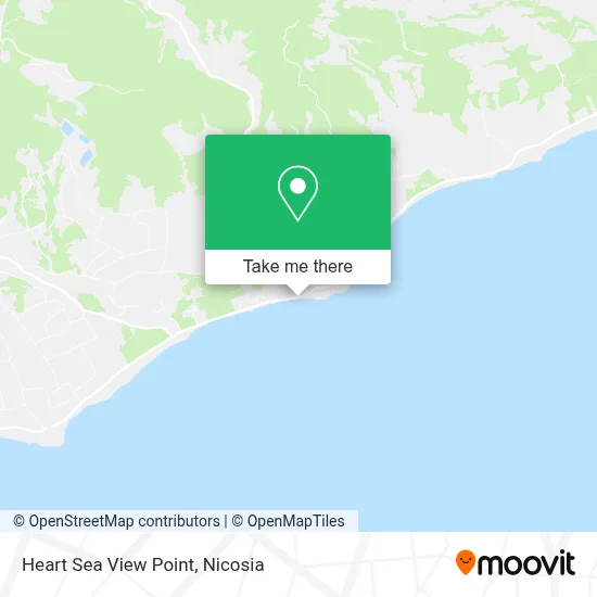Heart Sea View Point map