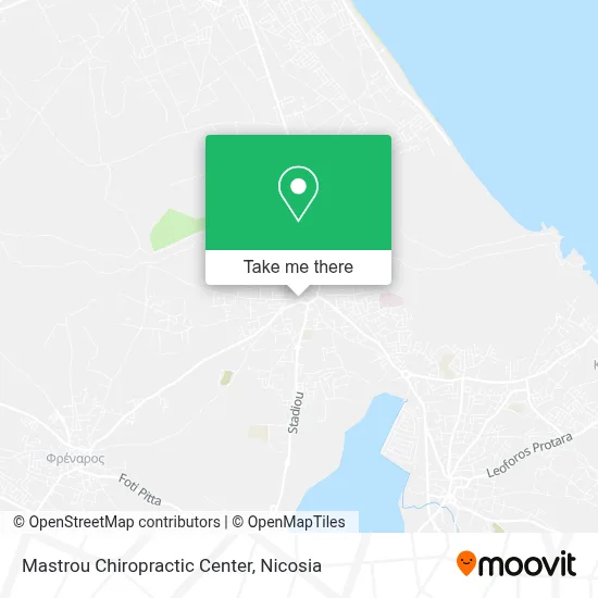 Mastrou Chiropractic Center map