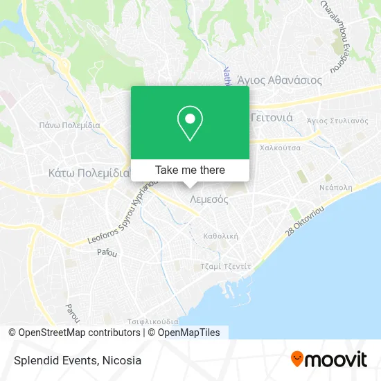 Splendid Events map