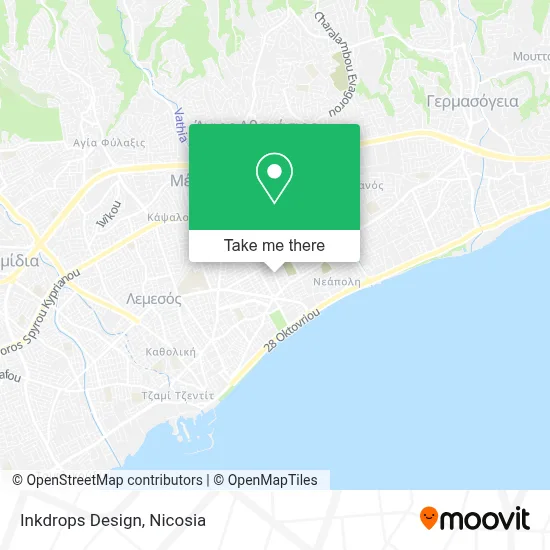 Inkdrops Design map