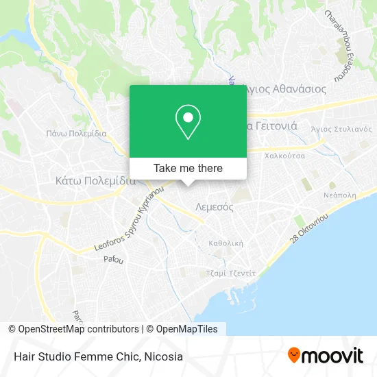 Hair Studio Femme Chic map