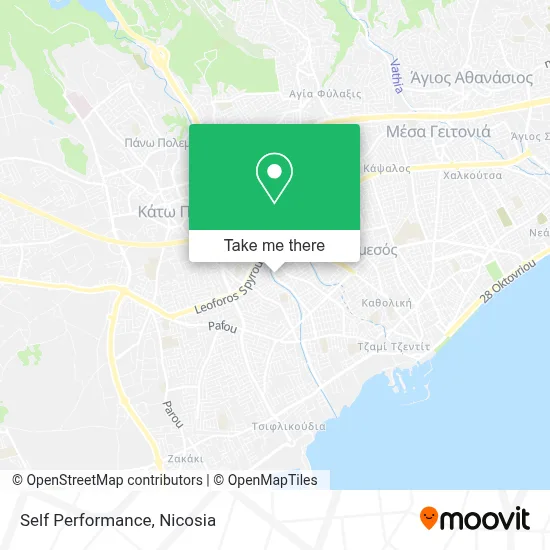 Self Performance map