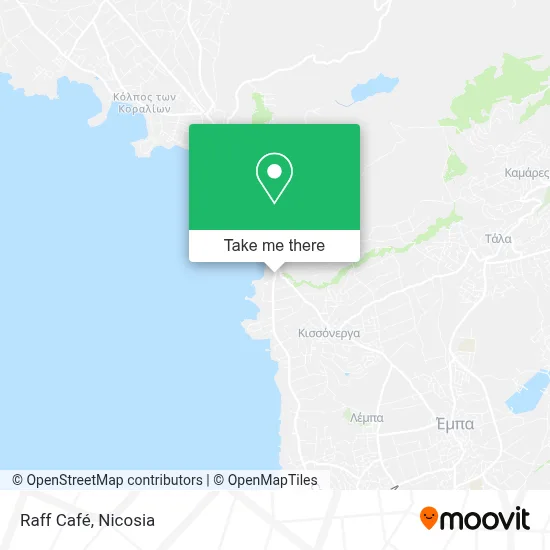 Raff Café map
