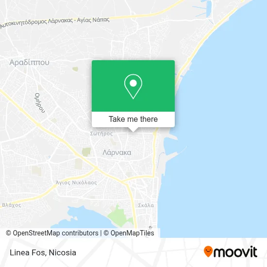 Linea Fos map