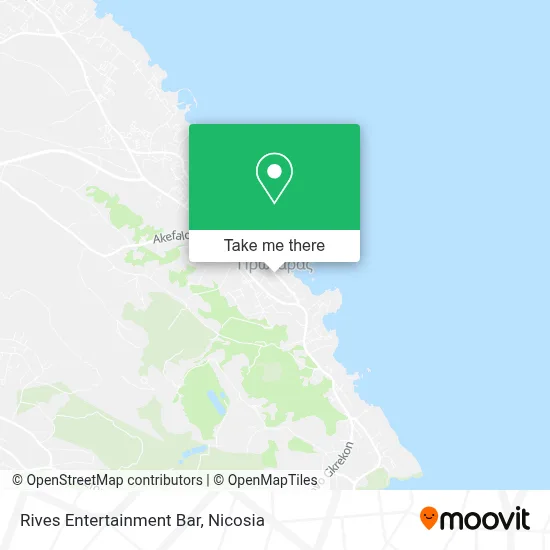 Rives Entertainment Bar map