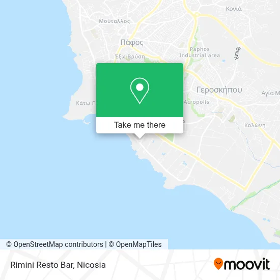 Rimini Resto Bar map