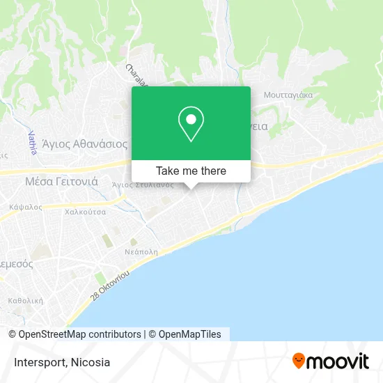 Intersport map