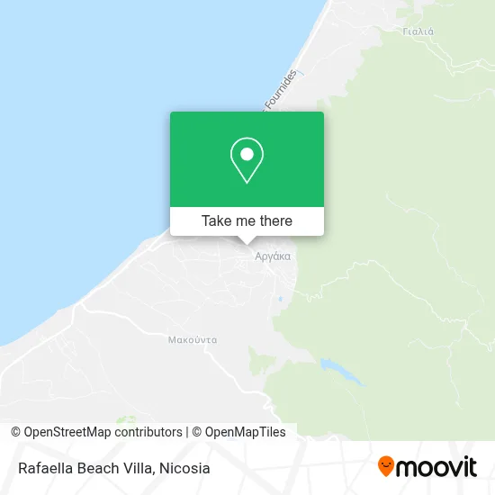 Rafaella Beach Villa map