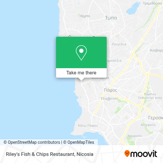 Riley's Fish & Chips Restaurant map