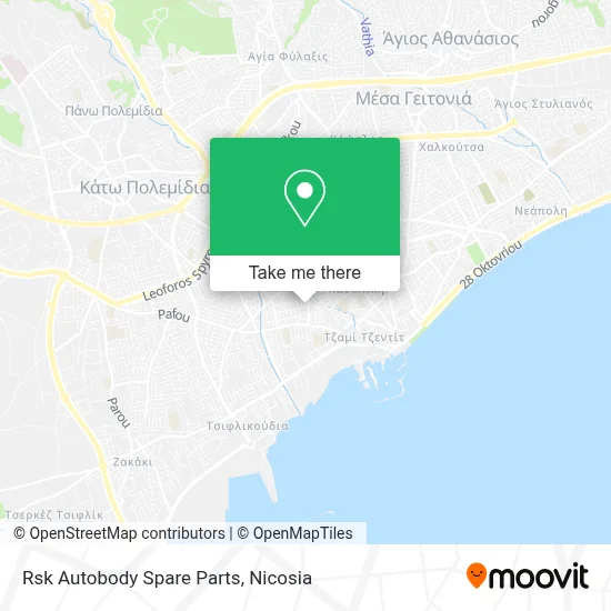 Rsk Autobody Spare Parts map