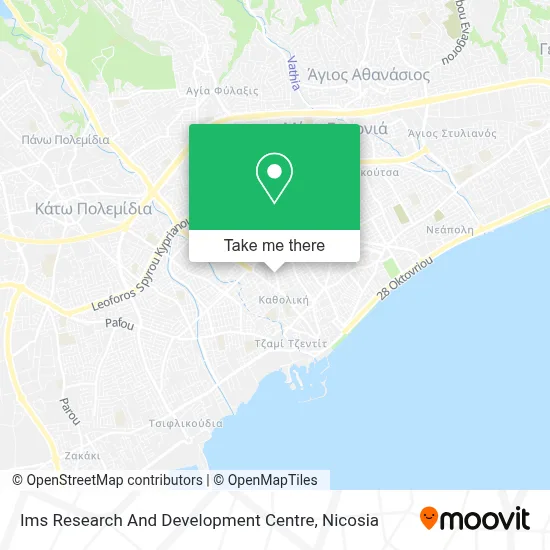 Ims Research And Development Centre map