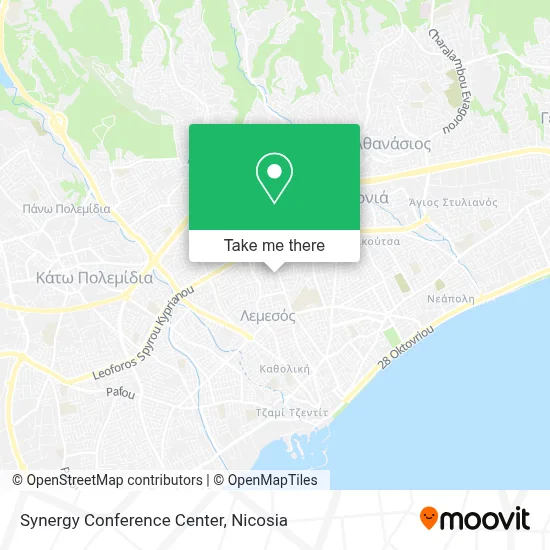 Synergy Conference Center map