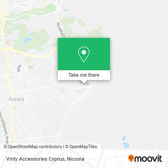 Vinty Accessories Cyprus map