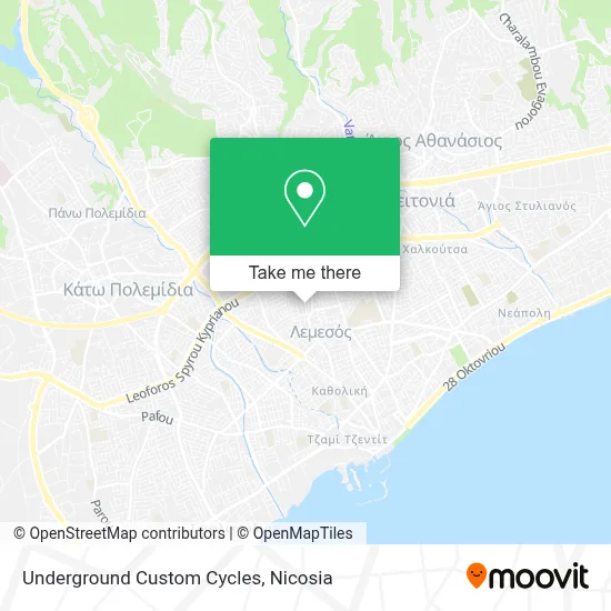 Underground Custom Cycles map