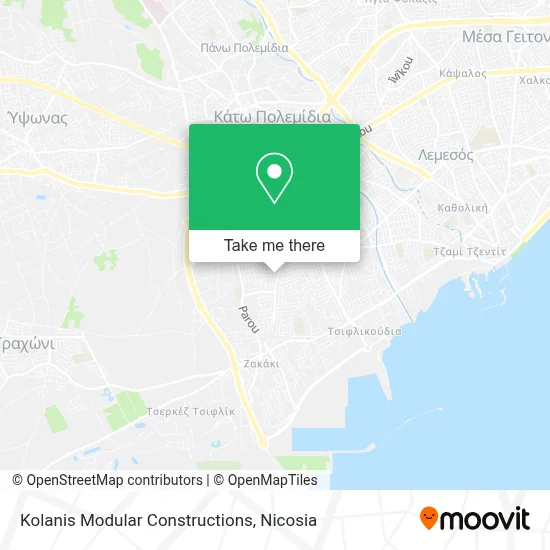 Kolanis Modular Constructions map