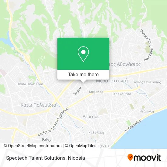 Spectech Talent Solutions map