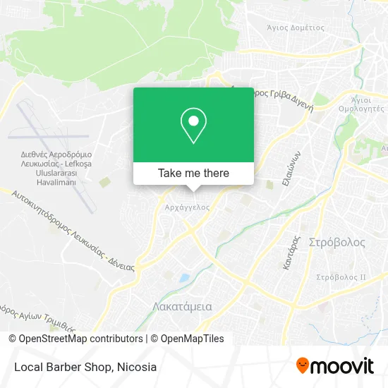 Local Barber Shop map