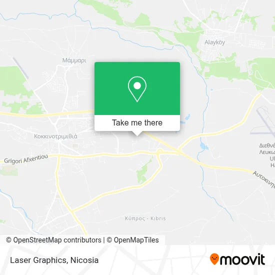 Laser Graphics map